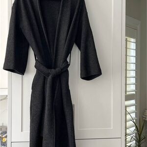 Aritzia Wilfred Wool Robe Coat - 100% Merino Wool